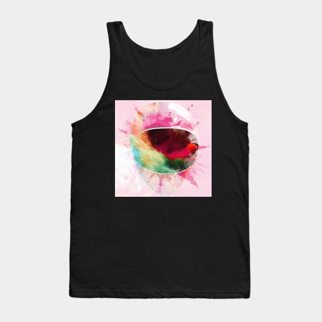 ZEO RANGER I PINK IS THE GOAT PRZ Tank Top by TSOL Games